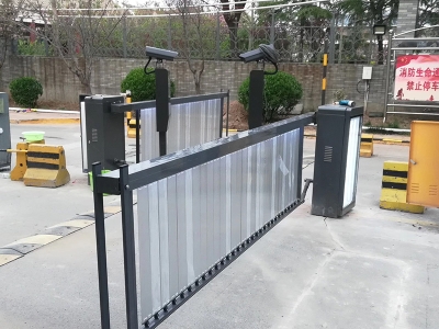 小區(qū)道閘安裝案例